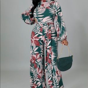 Floral Jumpsuit